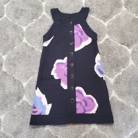 Marc By Marc Jacobs Dresses & Skirts - SOLD Marc by Marc Jacobs Black Floral Knit Mini Dress